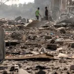 عشرات الآلاف يتظاهرون في بروكسل دعماً للقضية الفلسطينية