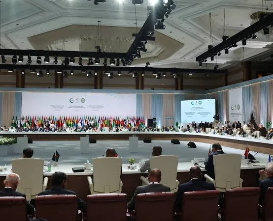 البيان الختامي للقمة العربية الإسلامية الطارئة في الدوحة 5 - CJ العربية IMG 1093 - CJ العربية