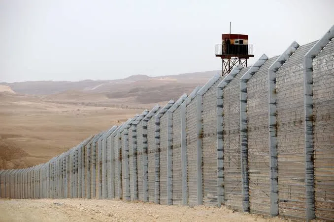 الحدود المصرية الاسرائيليه