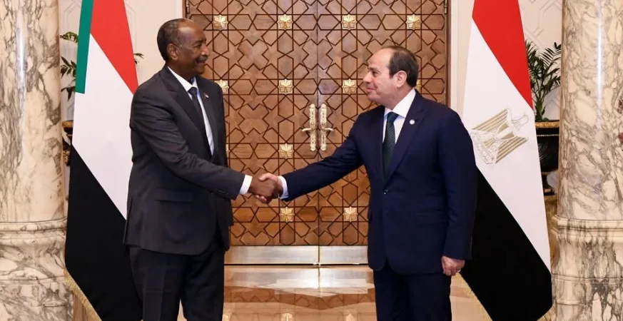 الرئيسان السيسي و البرهان