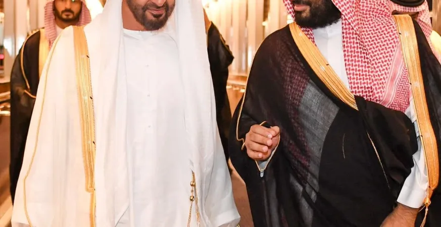 صراع الرياض و دبي و علاقته بحرب موانئ اليمن و انهيار "فقاعة العقارات" في دبي 7 - CJ العربية قادة الامارات و السعودية