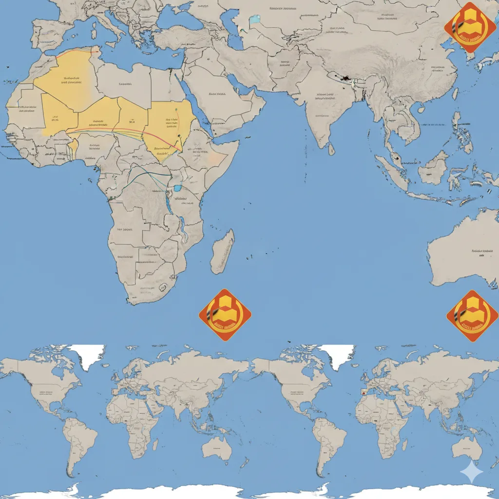 التشكيل العالمي المقبل دول العزل في افريقيا