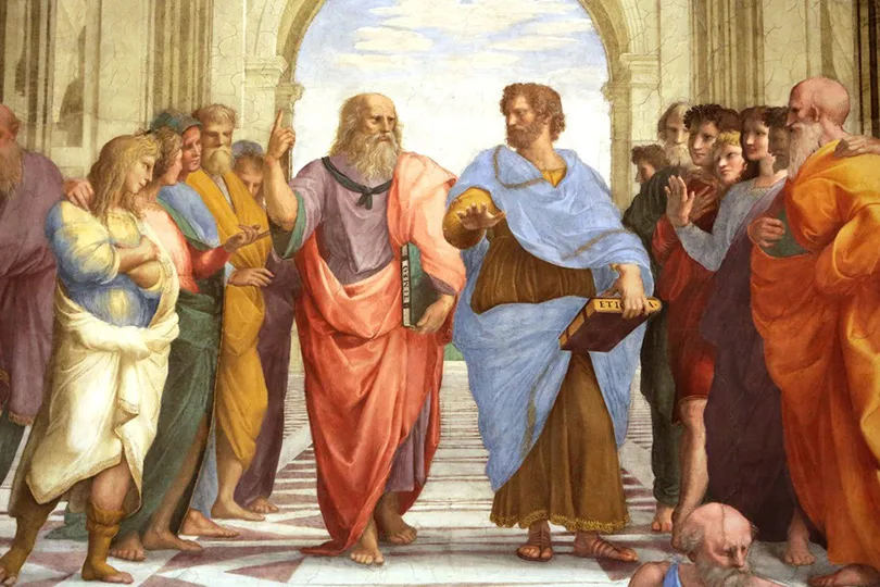 افلاطون ارسطو النقد الادبي - ©️ Castle Journal