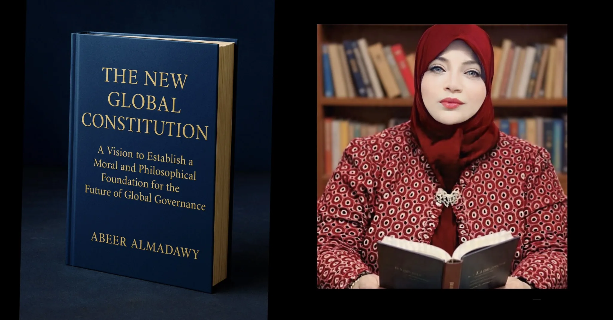 الفيلسوفة عبير المعداوي و كتابها الدستور العالمي الجديد