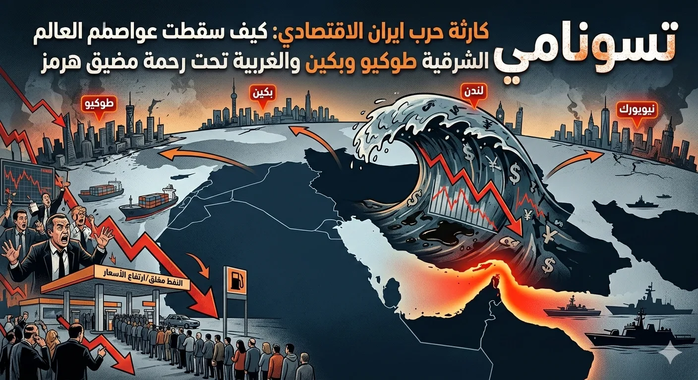 حرب ايران تسونامي اقتصادي عالمي - صور كاسل جورنال العربيه