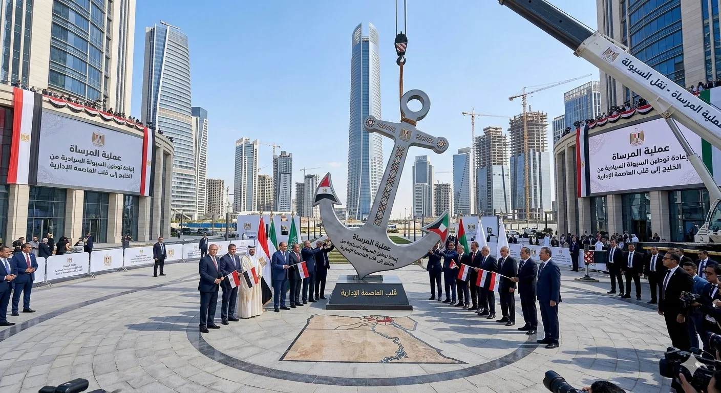 "عملية المرساة" – إعادة توطين السيولة السيادية من الخليج إلى قلب العاصمة الإدارية صور كاسل جورنال العربيه