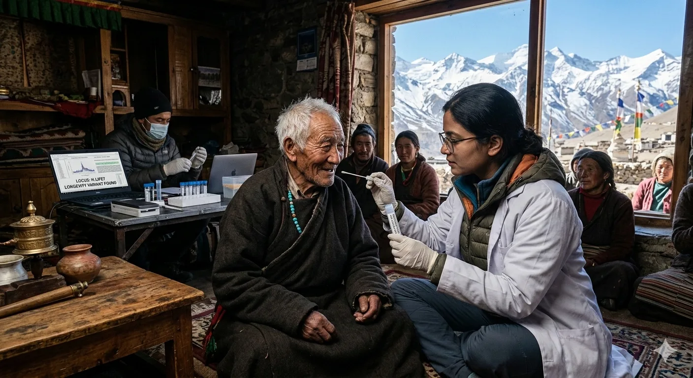 اكتشاف "جين الخلود": علماء الوراثة يحددون سر طول العمر في سلالات معزولة بجبال الهيمالايا