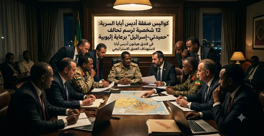 لقاء السودان و اثيوبيا و اسرائيل