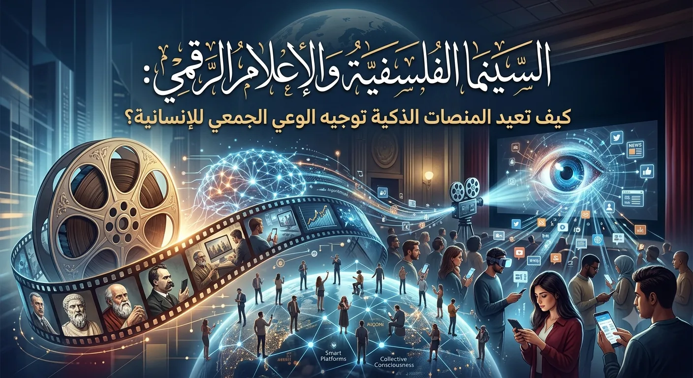 السينما الفلسفية والإعلام الرقمي: كيف تعيد المنصات الذكية توجيه الوعي الجمعي للإنسانية؟