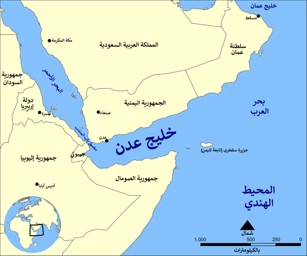 مضيق باب المندب في دائرة الصراع و يشكل تصعيدا اقليميا كبيرا 8 - كاسل جورنال العربية باب المندب